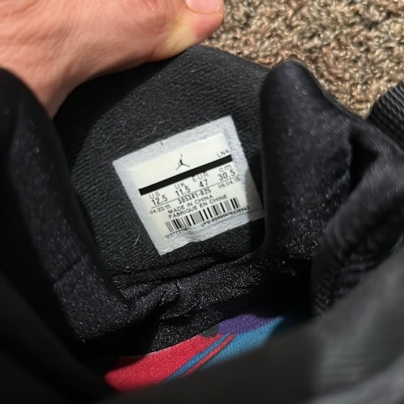 Jordan 8 Retro “Aqua” size 12.5 - Picture 6 of 7